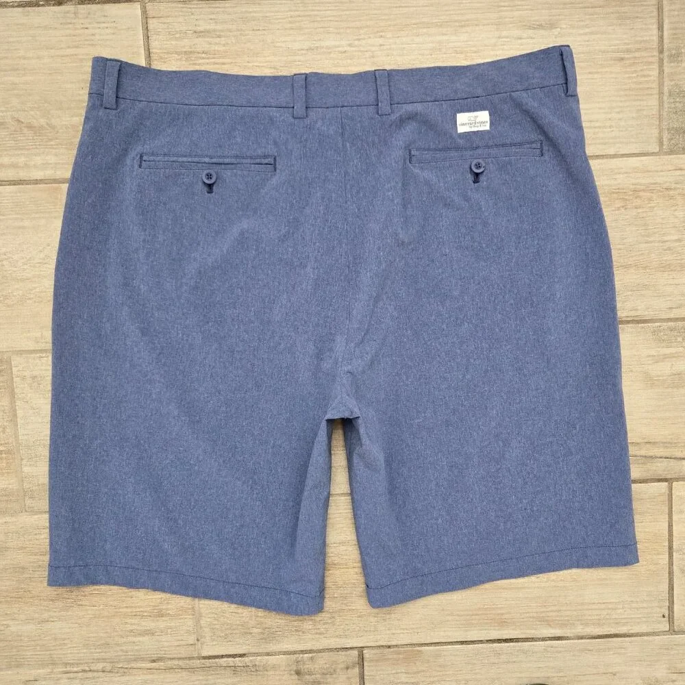 Vineyard Vine‎ Breaker Shorts Men Blue Performance Stretch Golf Activewear 40
